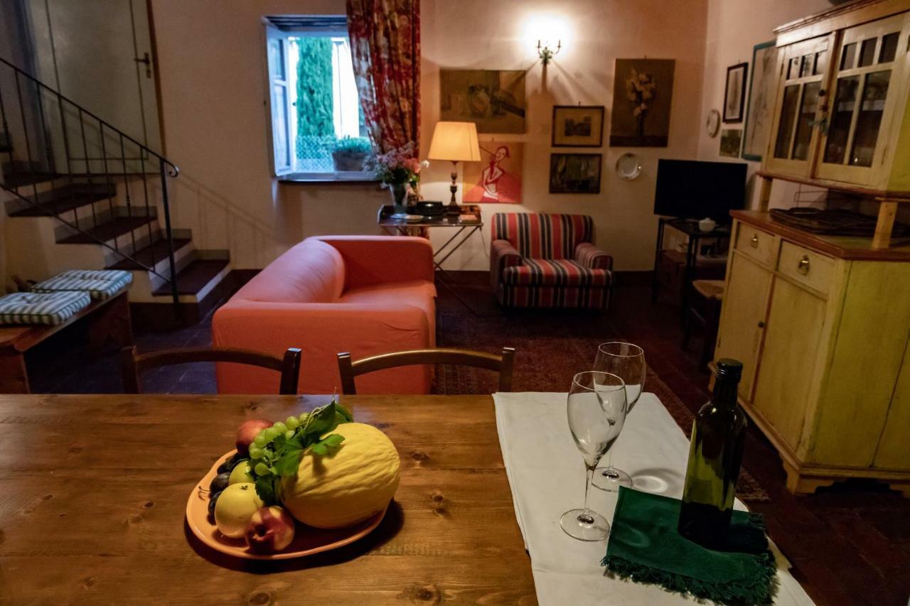 La Casa Rosa Villa Vitiano Buitenkant foto